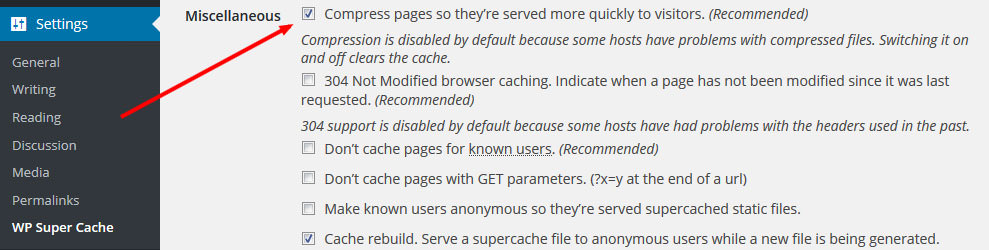 wp-super-cache-plugin-wordpress-activer-compression-gzip